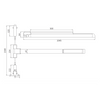 Tajima Panic Device with Vertical Rod for Double Door