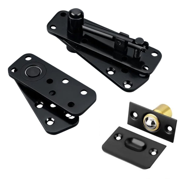 360 Degree Pivot Hinge with Bullet Catch for Hidden Door