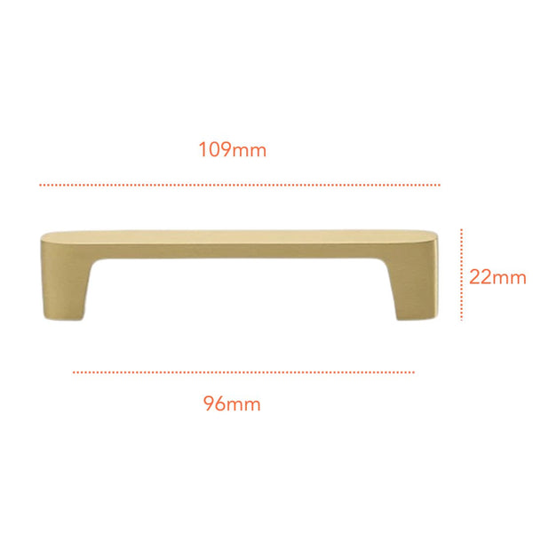 SG251 Matte Gold Handle (PREORDER)