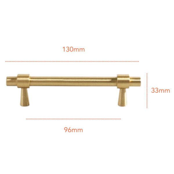 SG105 Matte Gold Handle (PREORDER)