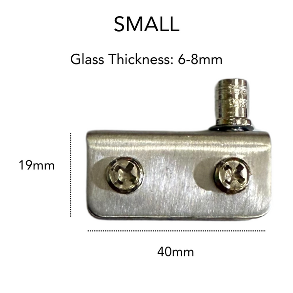 Stainless Hi Fi Glass Hinge (6-12mm)