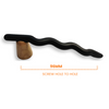 402 Zigzag with Wood Zemak Pull