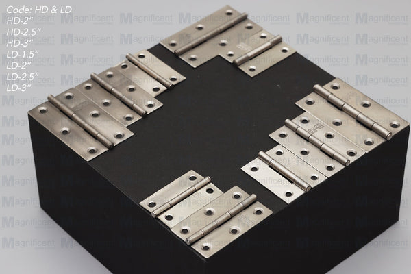 Stainless 201 Light Duty Narrow Butt Hinge