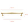 SG811 Matte Gold Handle (PREORDER)