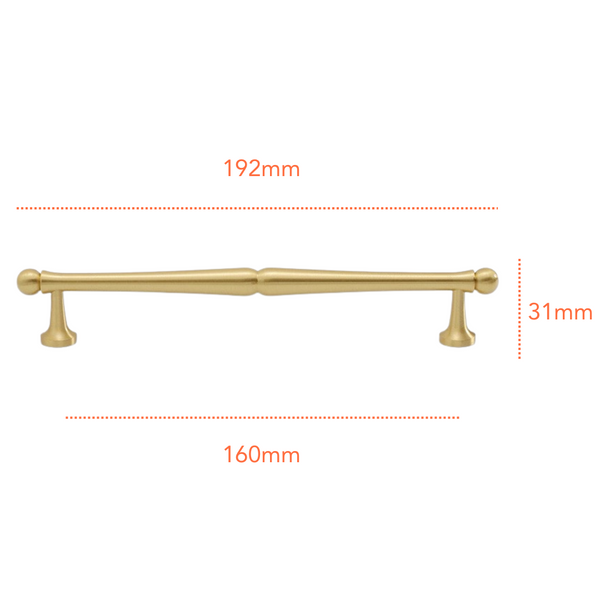 SG811 Matte Gold Handle (PREORDER)