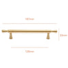 SG731 Matte Gold Handle (PREORDER)