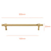 SG105 Matte Gold Handle (PREORDER)