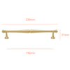 SG811 Matte Gold Handle (PREORDER)