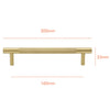 SG211 Matte Gold Handle (PREORDER)