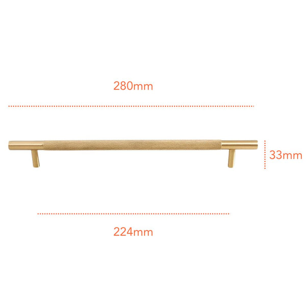 SG211 Matte Gold Handle (PREORDER)