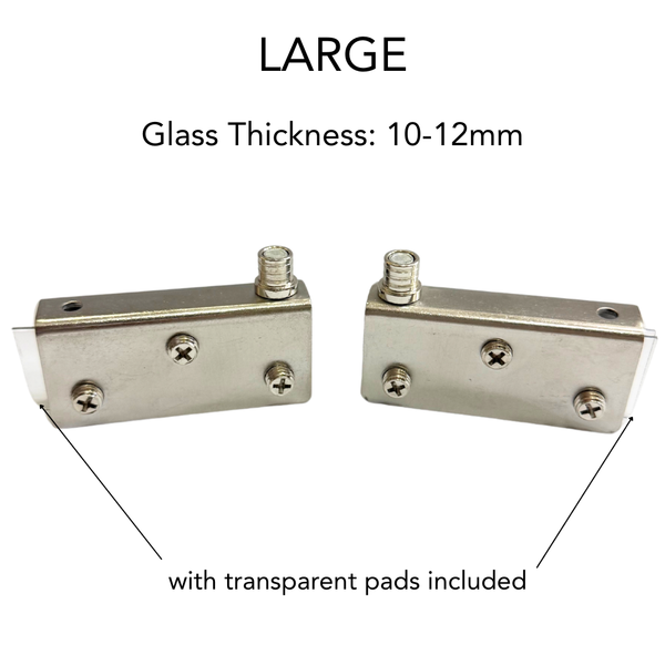 Stainless Hi Fi Glass Hinge (6-12mm)