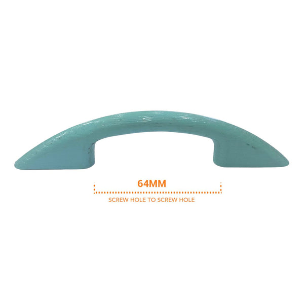 705 Plastic Light Blue Pull Handle
