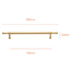 SG731 Matte Gold Handle (PREORDER)