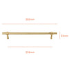 SG105 Matte Gold Handle (PREORDER)