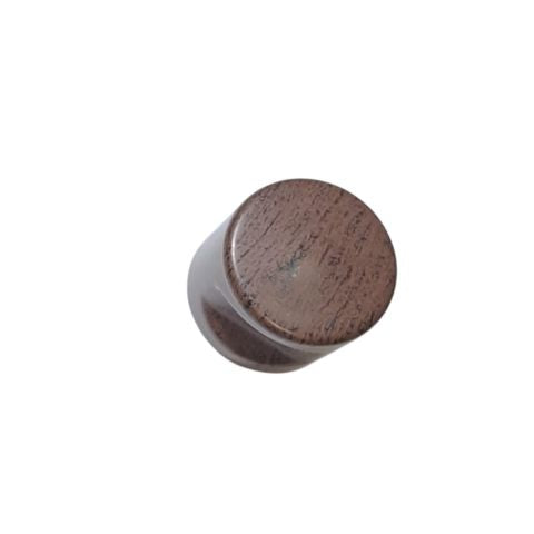 3055 Walnut Plastic Knob