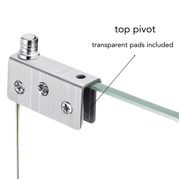 Stainless Hi Fi Glass Hinge (6-12mm)
