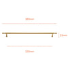 SG731 Matte Gold Handle (PREORDER)