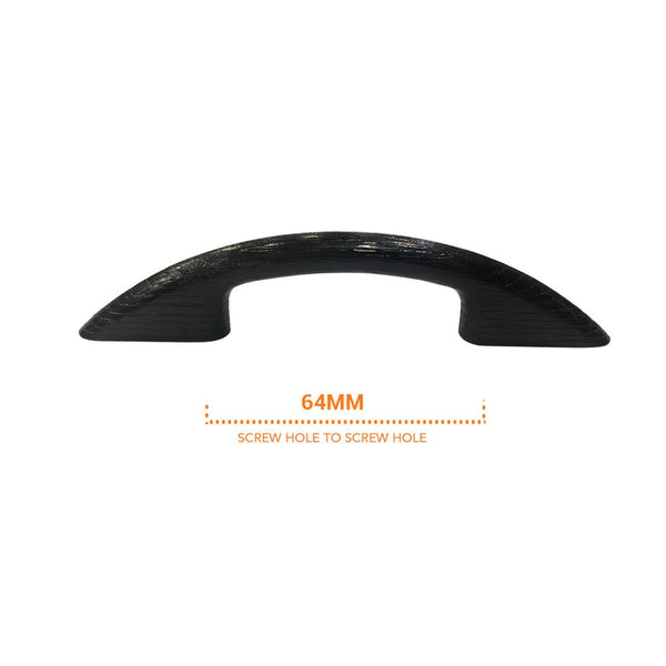 705 Plastic Black Pull Handle
