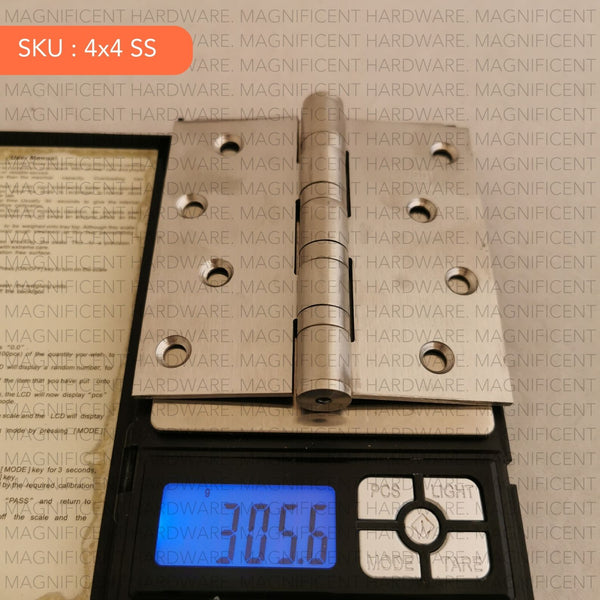 Bucci Stainless Steel 304 Hinges