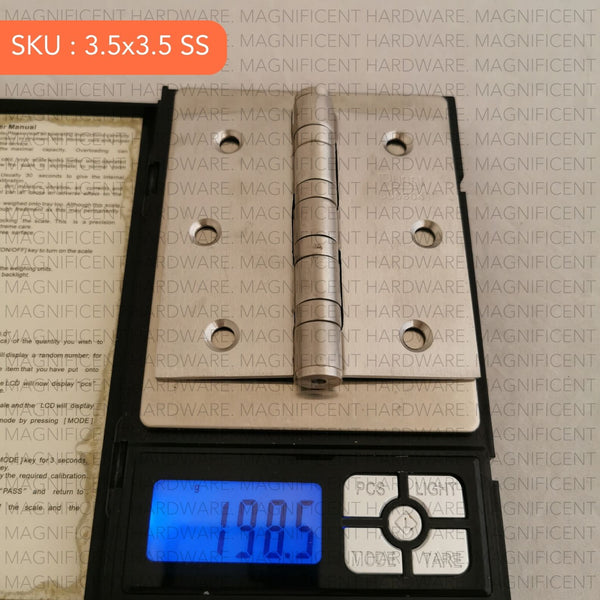 Bucci Stainless Steel 304 Hinges