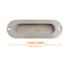 SCH001 Oval Stainless Steel Flush Pull