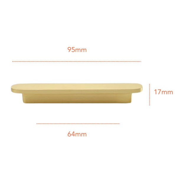 SG108 Matte Gold Handle (PREORDER)