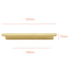 SG108 Matte Gold Handle (PREORDER)
