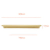 SG108 Matte Gold Handle (PREORDER)