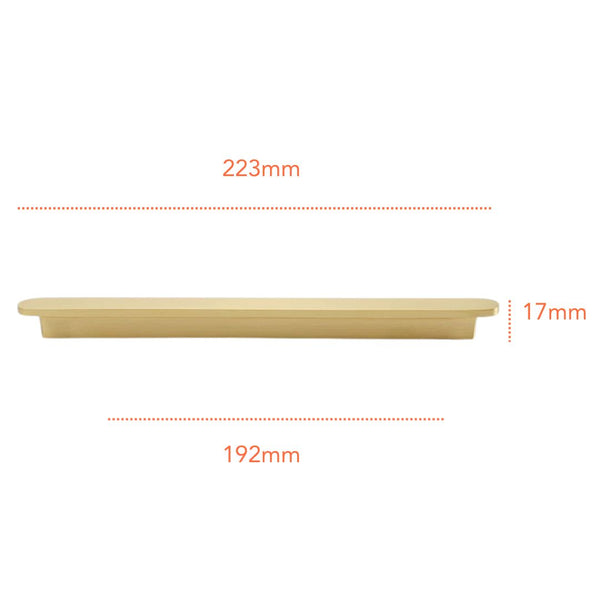 SG108 Matte Gold Handle (PREORDER)