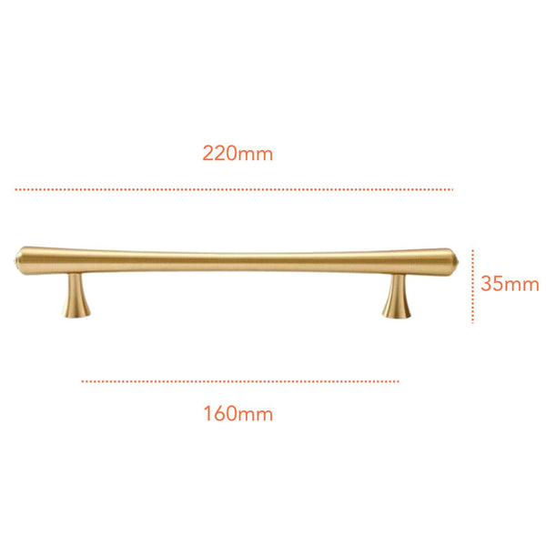 SG63 Matte Gold Handle (PREORDER)