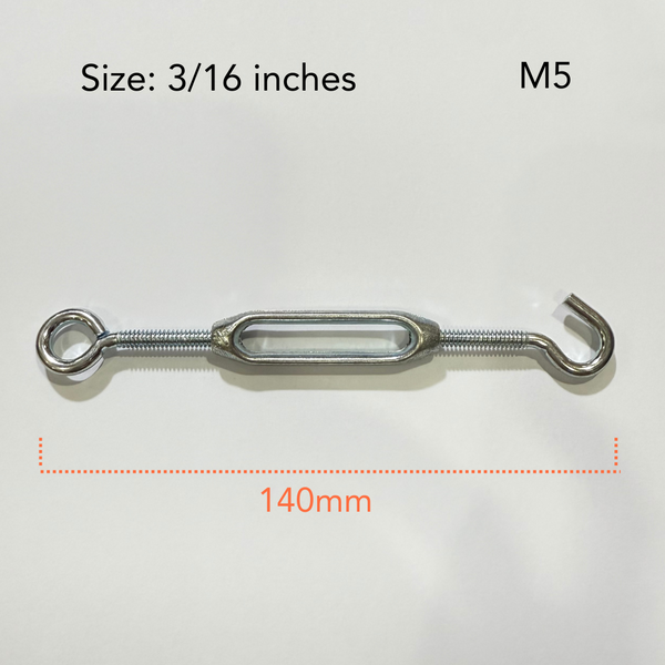 Taiwan Turnbuckle Hook and Eye Wire Rope Tensioner