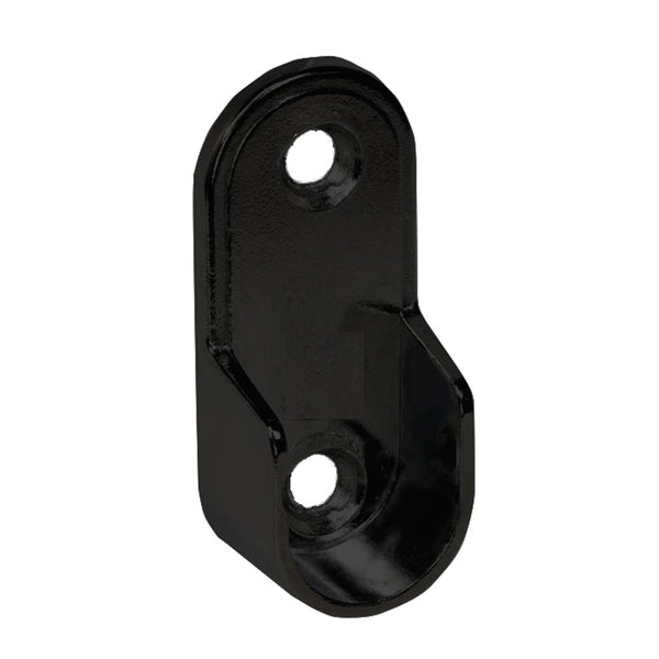 Black Oval Flange