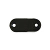 Black Oval Flange