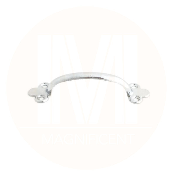 011M Plain Chrome Pull Handle