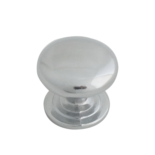 021 Plain Chrome Knob Handle