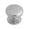 021 Plain Chrome Knob Handle