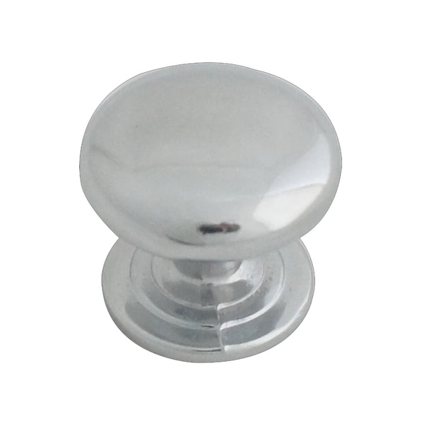 021 Plain Chrome Knob Handle