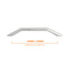 0424 Plain Chrome Pull Handle