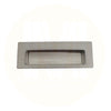 0965 Rectangle Silver Flush Handle