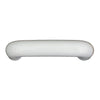098 Plain White Ceramic Pull - Magnificent Marketing (DIY Builders Hardware)