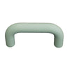 098 Plain White Ceramic Pull - Magnificent Marketing (DIY Builders Hardware)