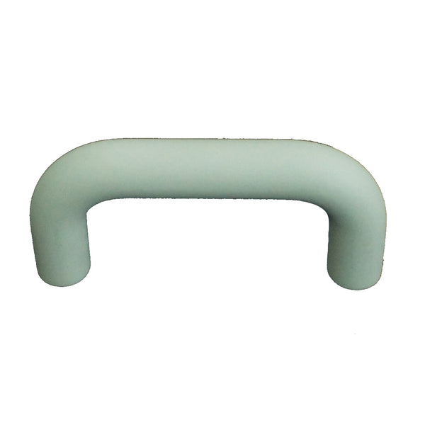 098 Plain White Ceramic Pull - Magnificent Marketing (DIY Builders Hardware)