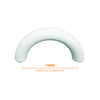 099 Plain White Ceramic Pull
