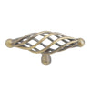 1003 Birdcage Antique Brass Pull - Magnificent Marketing (DIY Builders Hardware)