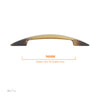 10067 Classy Antique Brass Pull
