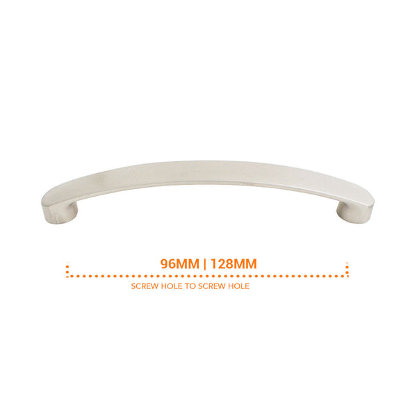 1025 Plain Stainless Pull Handle
