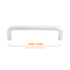 102 Plain Chrome Pull Handle