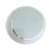 104 Gray Ceramic Knob with Golden Ring - Magnificent Marketing (DIY Builders Hardware)