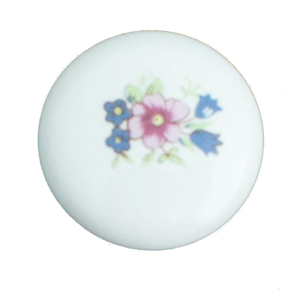 105.02 Ceramic Flower Knob