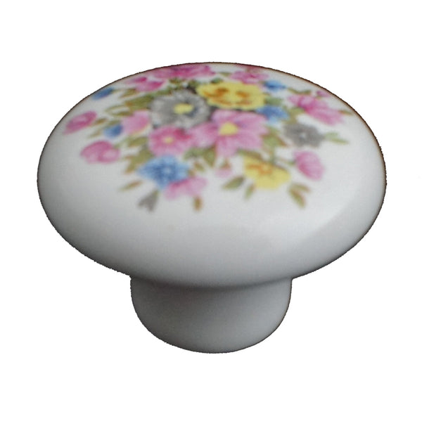 105.23 Ceramic Flower Knob